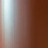 Rose gold gradient surface, matte finish, transitioning from bright to deep saturated tones, smooth uniform material, lacking texture.